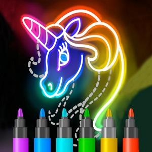 Jogo Learn to Draw Glow Cartoon no Jogos 360