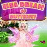 Elsa Dream Of Butterfly